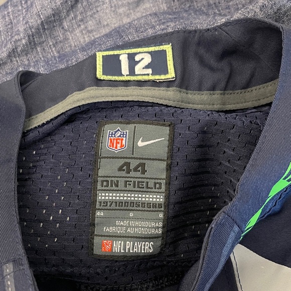 NFL NIKE WILSON #3 SEAHAWKS JERSEY SIZE 44 - Picture 6 of 6